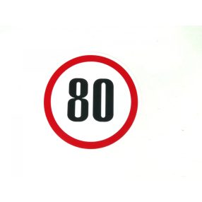 Matrica sebesség korlátozó kicsi 80