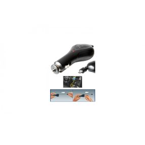 Szivargyújtó dugó 12V 90cm Micro USB kábellel 0,8A